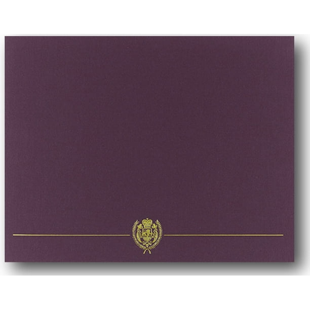 25 Covers Purple Value Certificate Covers